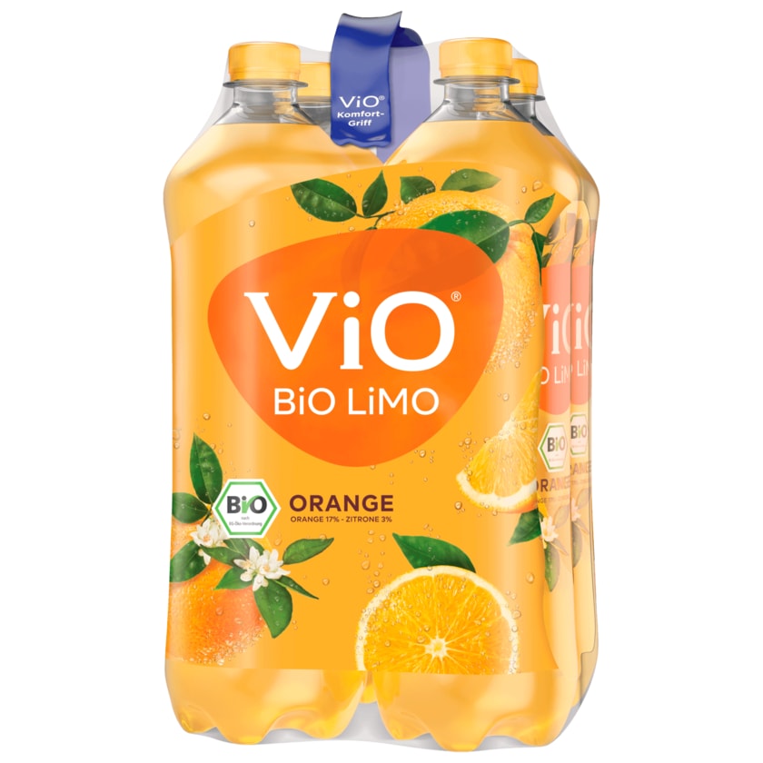 Vio Bio Limo Orange 4x1l